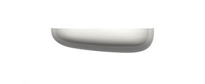 Weißes Corniches Wandboard von Vitra, Medium Größe, zur Wandmontage als Ablage.